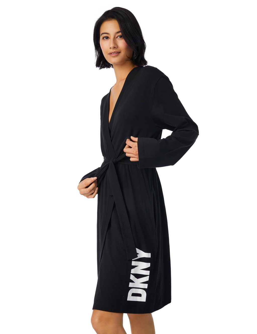 Jersey Logo Print Short Robe image 3