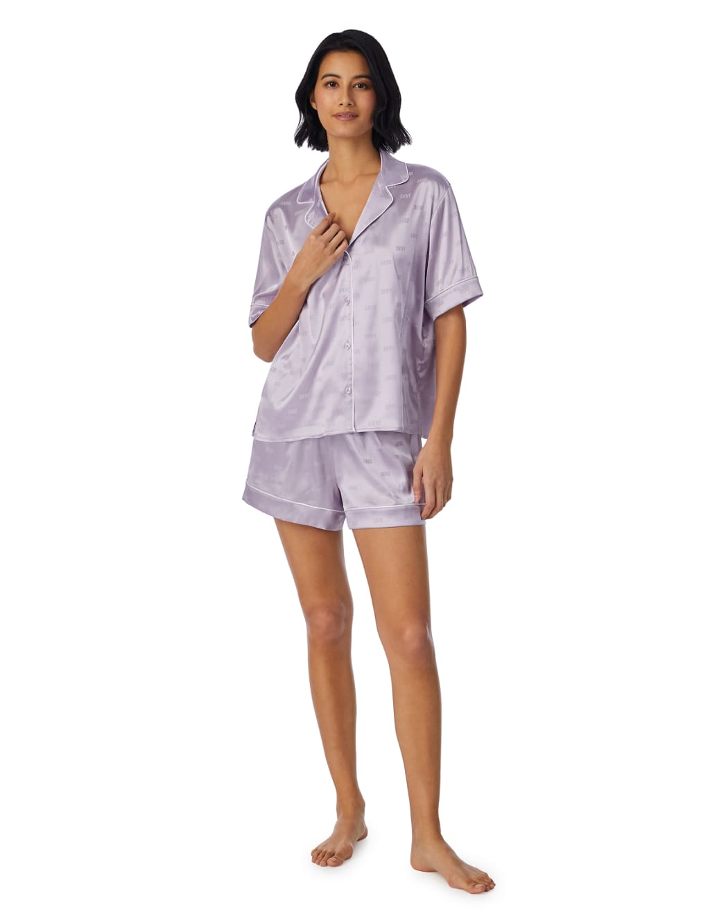 Satin Shortie Set image 3