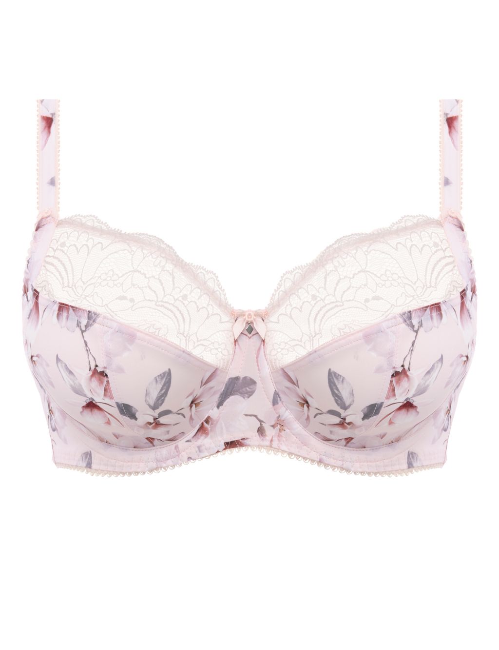 Lucia Floral Wired Side Support Full Cup Bra image 2
