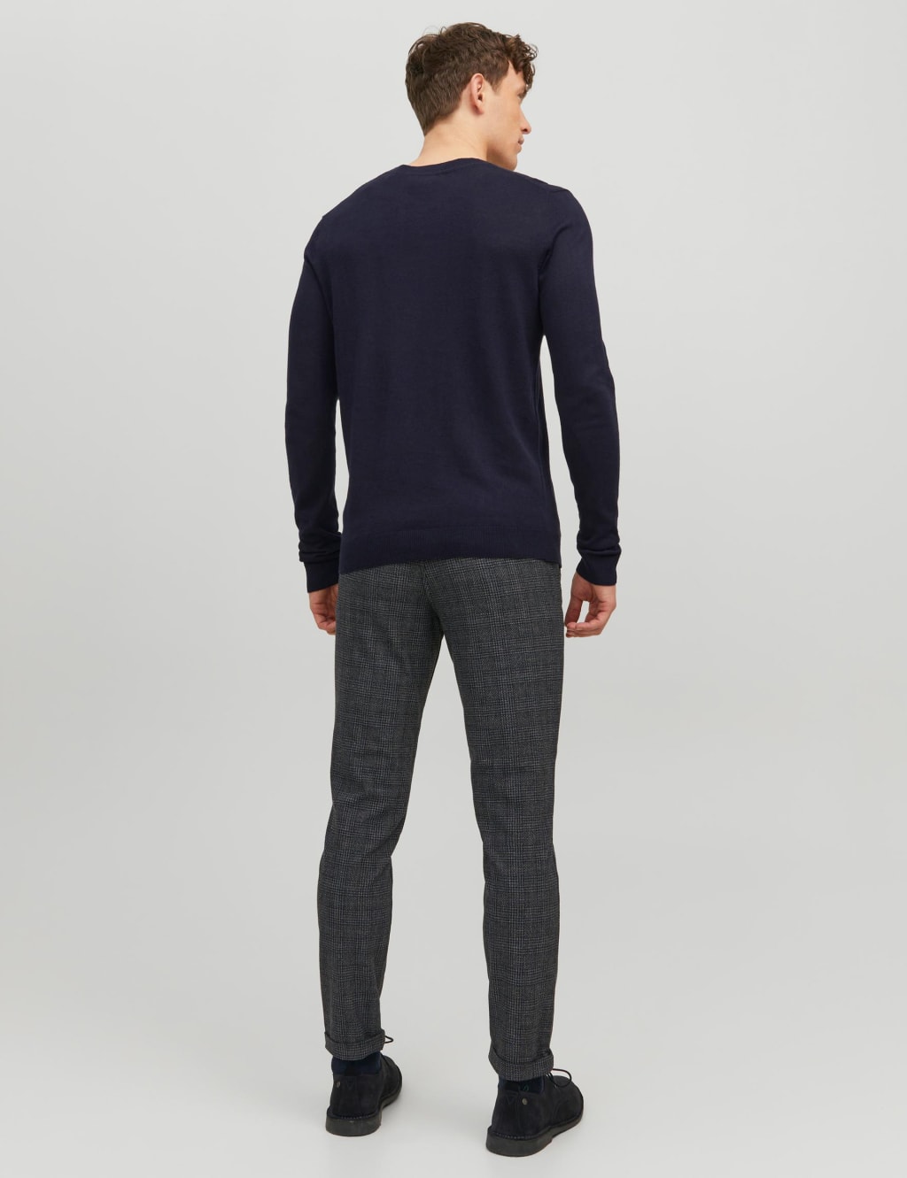 Cotton Rich Crew Neck Jumper image 3