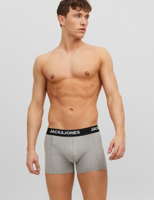 3pk Cotton Stretch Trunks, Ted Baker