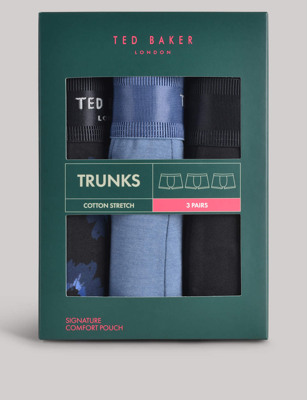 3pk Cotton Rich Trunks image 4