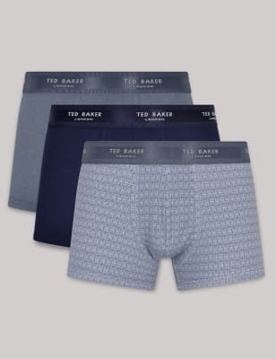 3pk Cotton Rich Trunks
