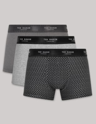 3pk Cotton Rich Trunks