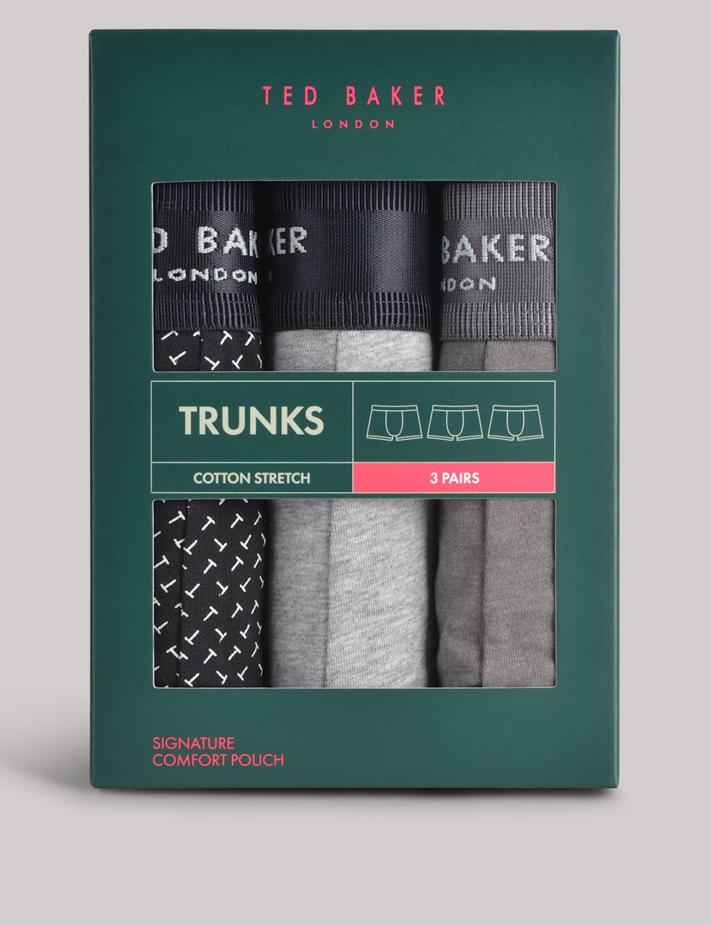 3pk Cotton Rich Trunks image 3