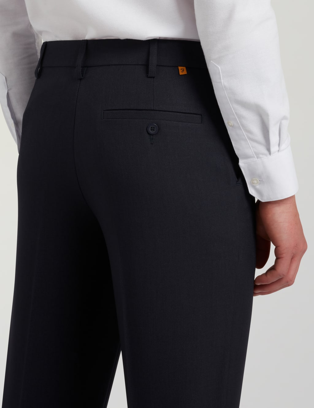 Tailored Fit Smart Trousers image 2