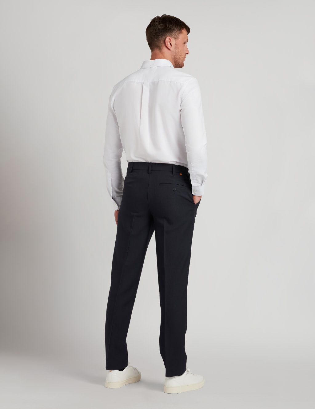 Tailored Fit Smart Trousers image 3