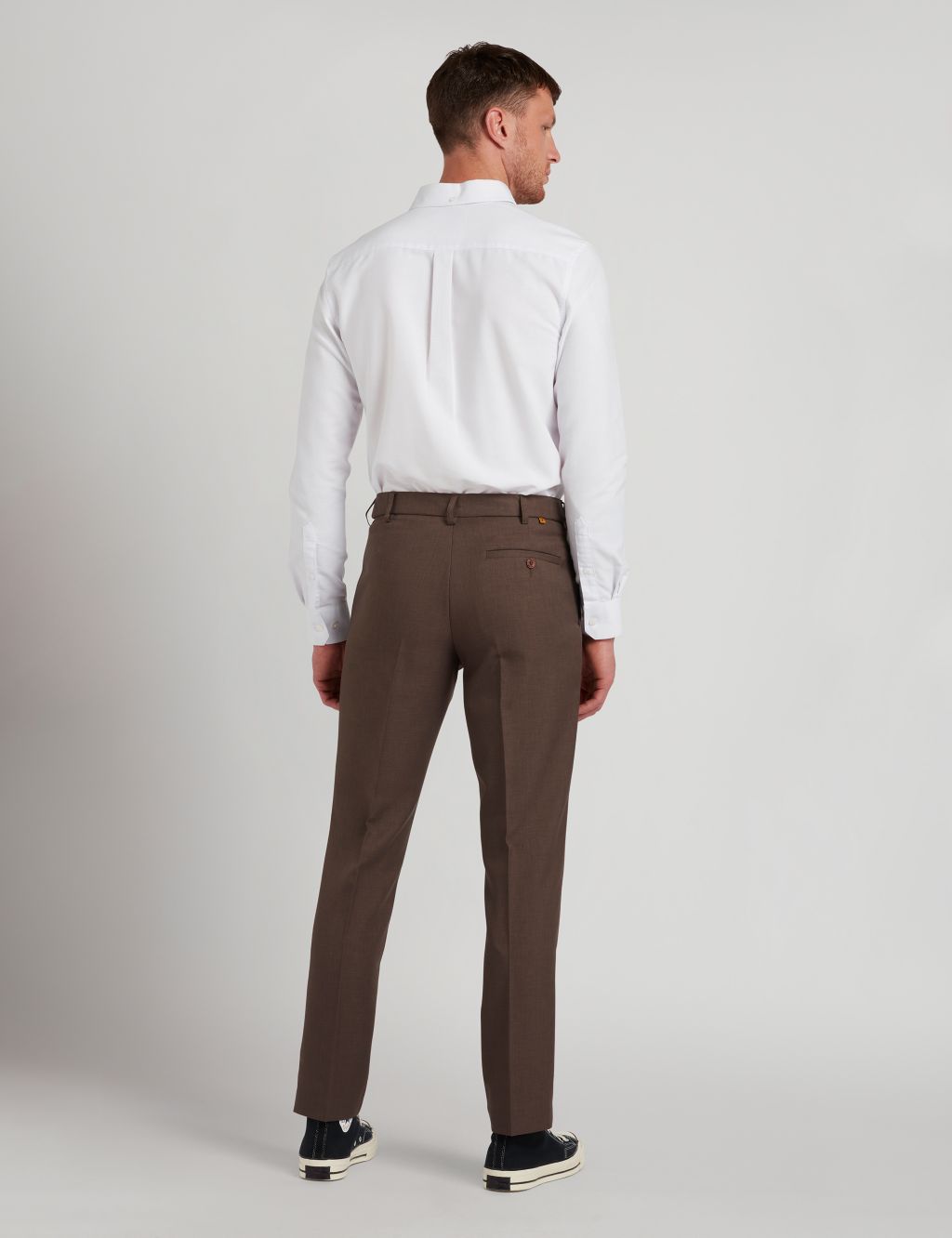Tailored Fit Smart Trousers image 4
