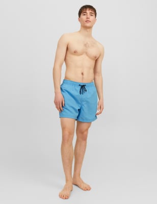 

Mens JACK & JONES Pocketed Swim Shorts - Blue, Blue