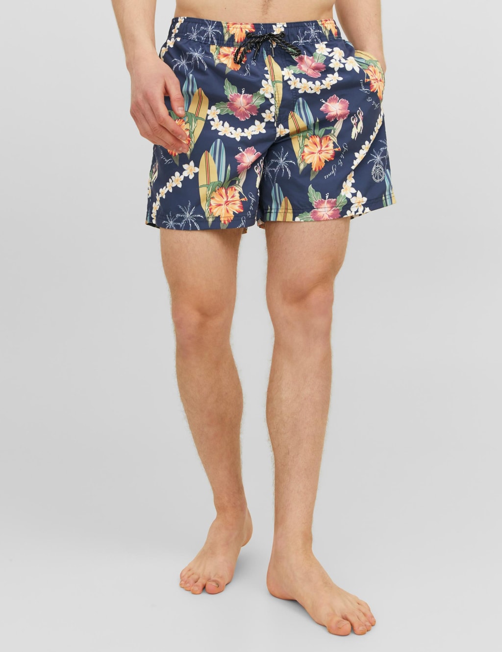 Patterned Swim Shorts image 4