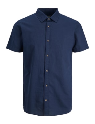 Slim Fit Cotton Rich Oxford Shirt