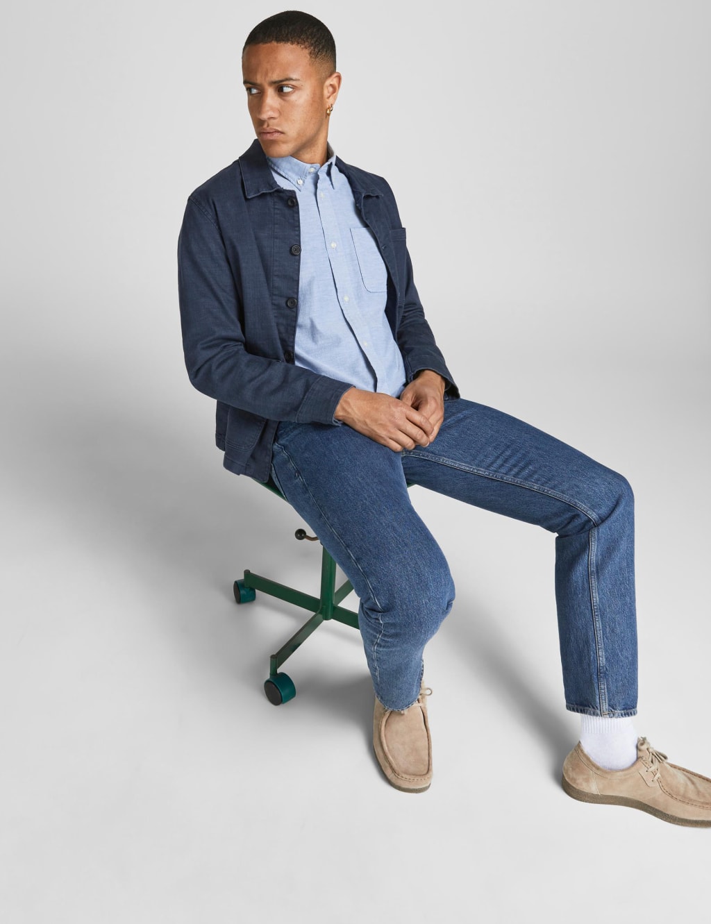 Cotton Rich Oxford Shirt image 7