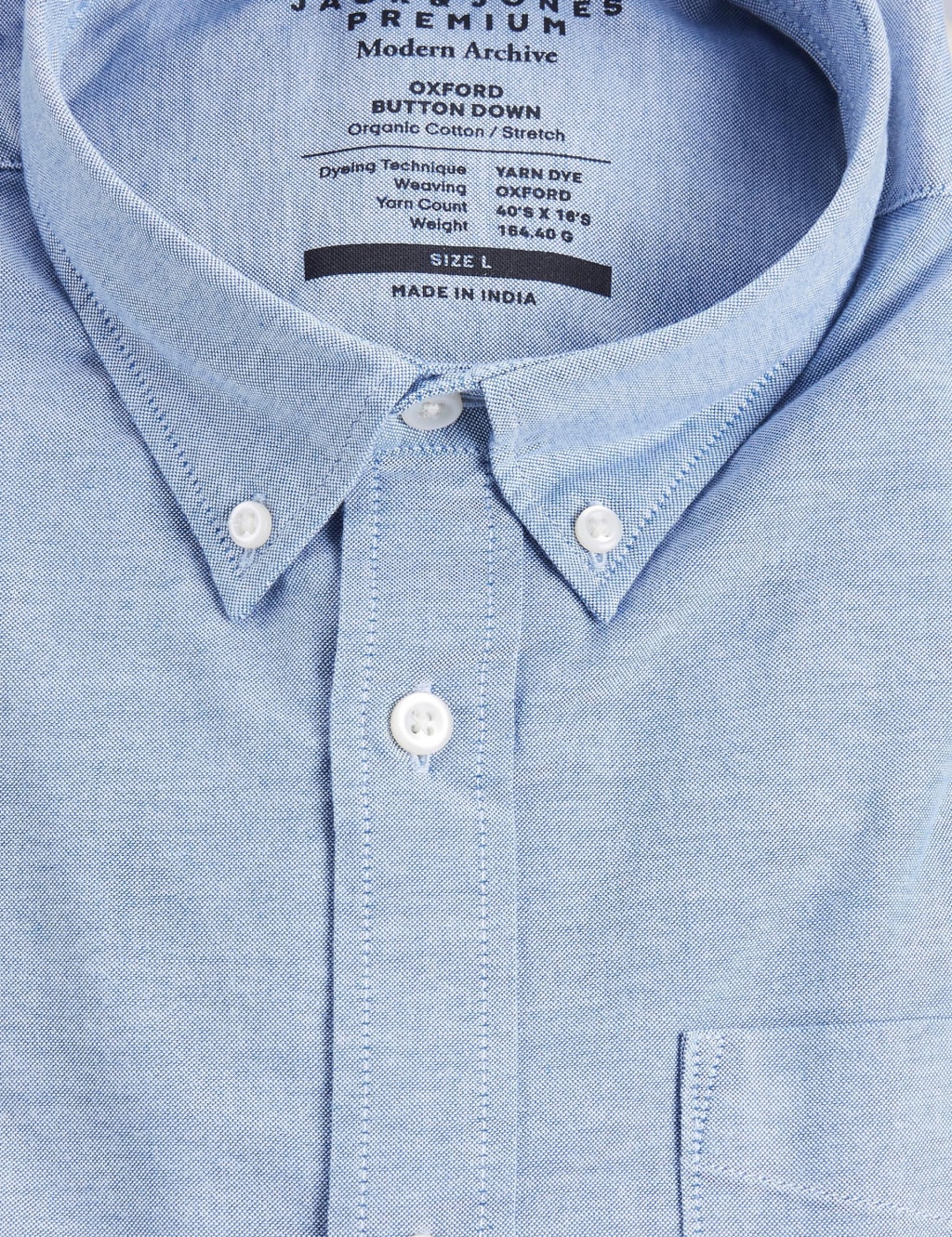 Cotton Rich Oxford Shirt image 8