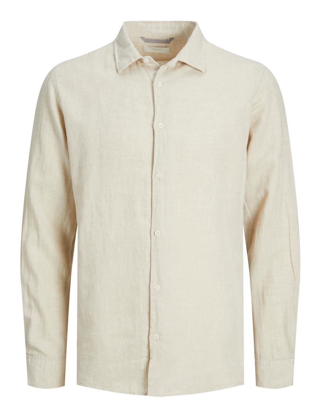 Slim Fit Cotton Blend Oxford Shirt image 1