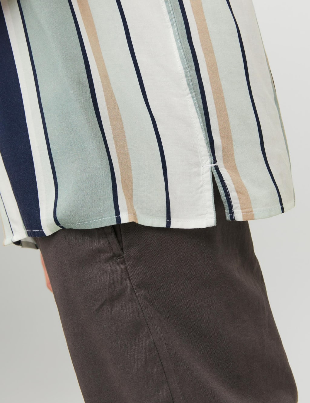 Striped Revere Oxford Shirt image 5