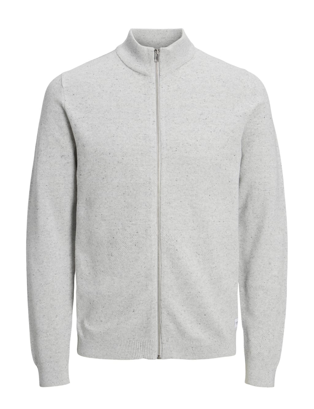 Pure Cotton Zip Up Cardigan