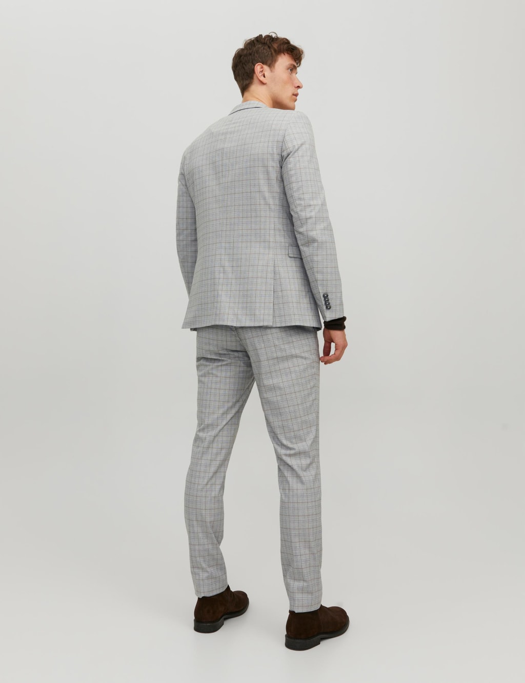 Checked Single Breasted Blazer image 3
