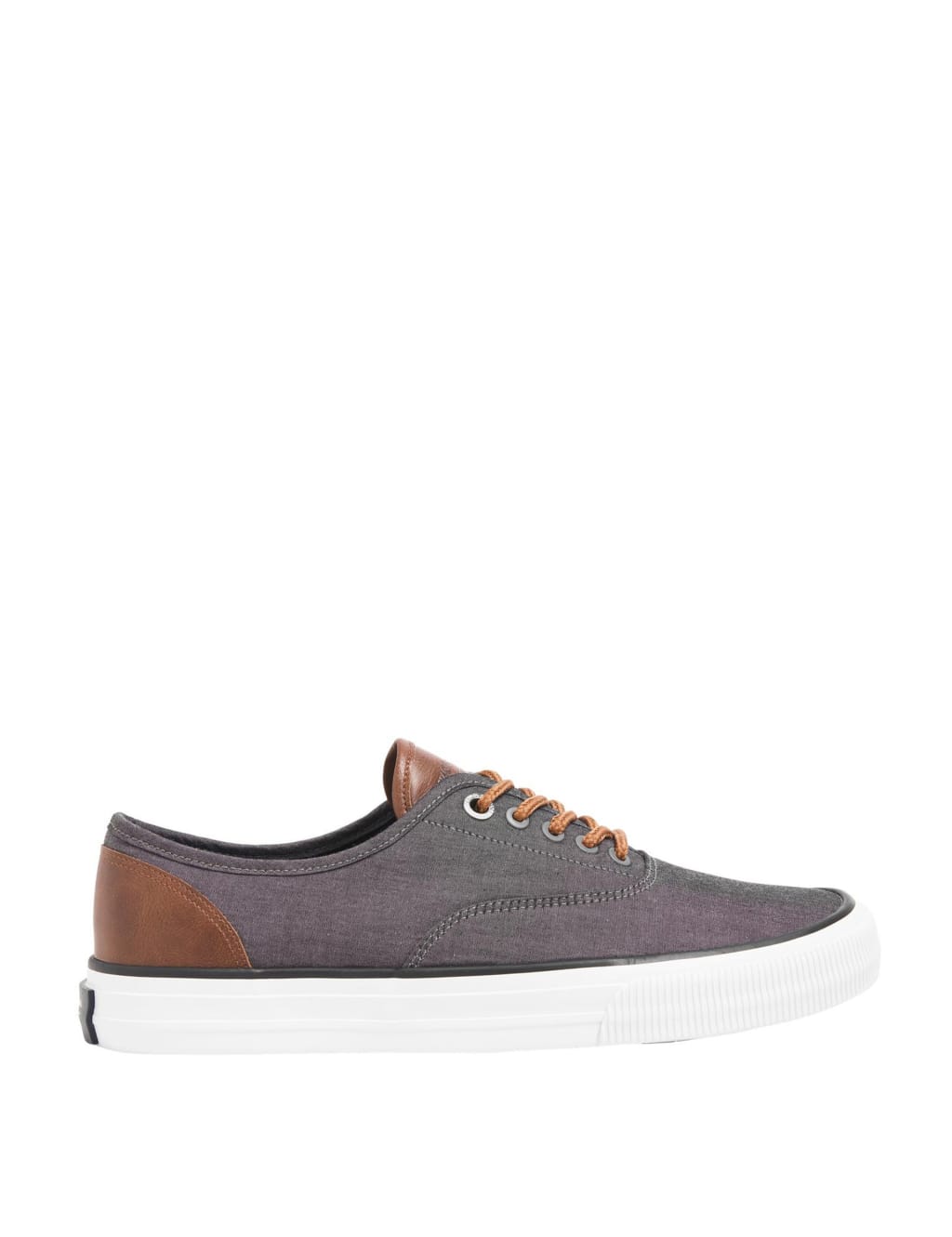 Canvas Lace Up Trainers