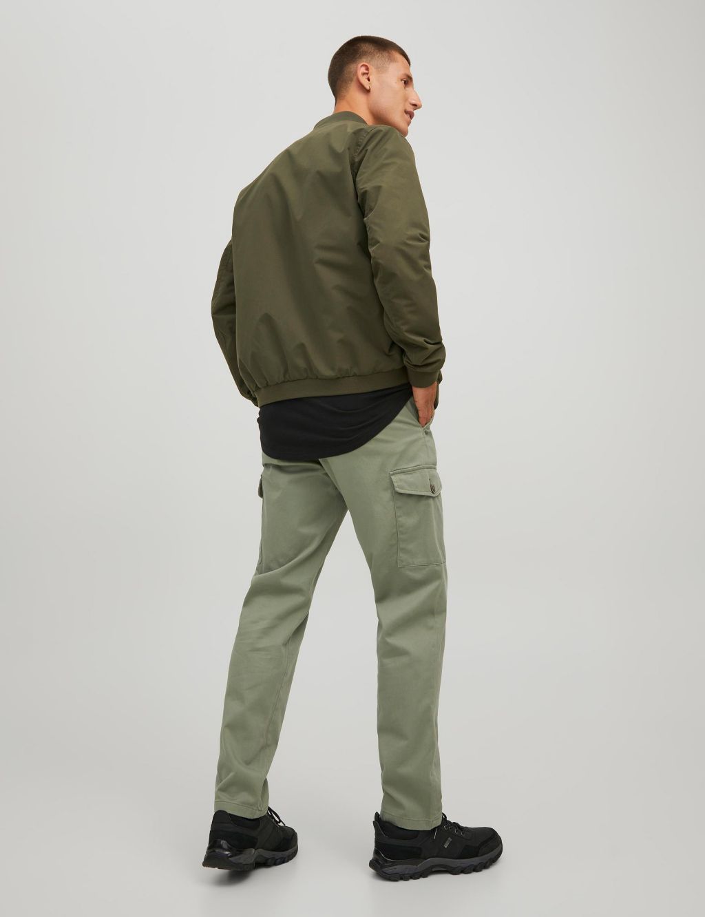 Regular Fit Cargo Trousers image 3