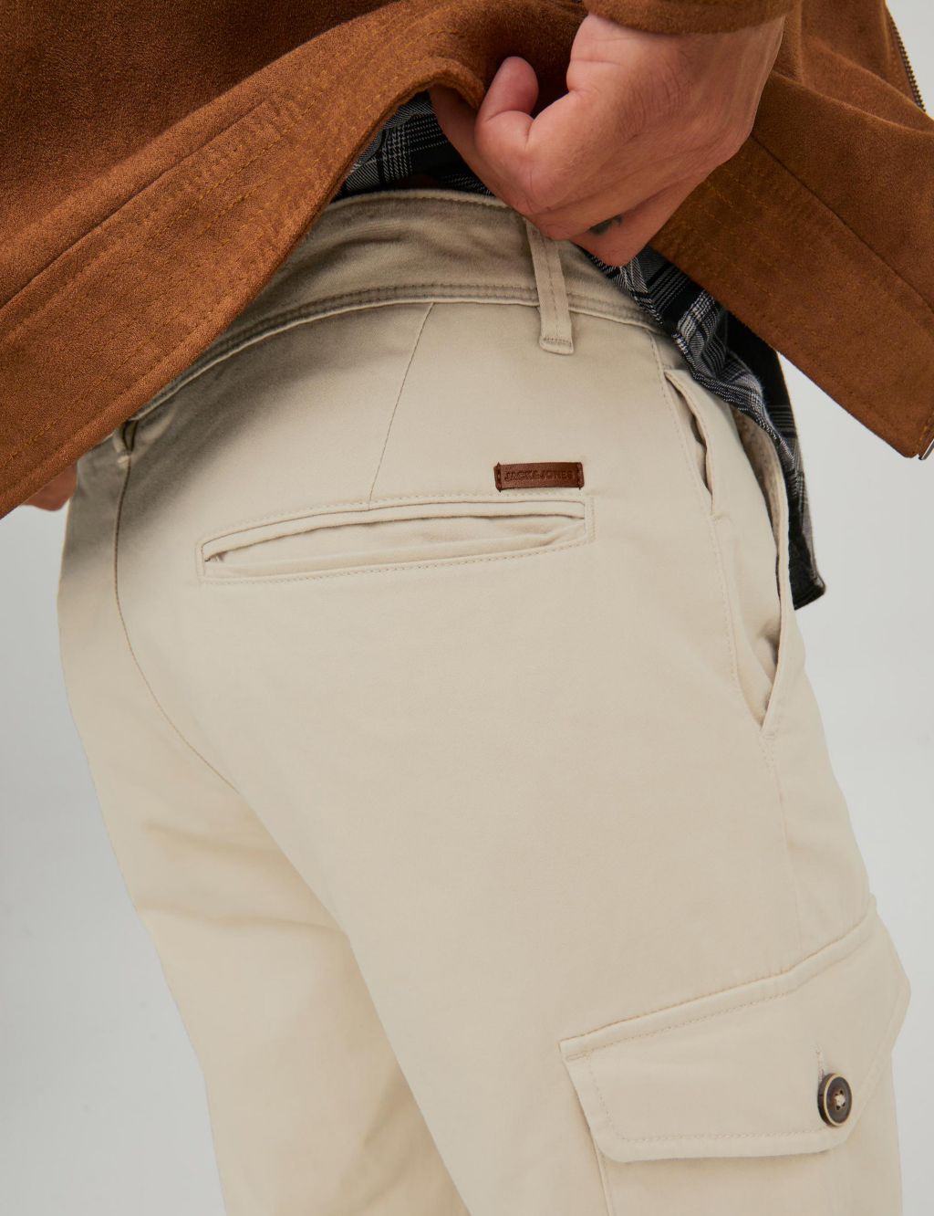 Regular Fit Cargo Trousers image 6