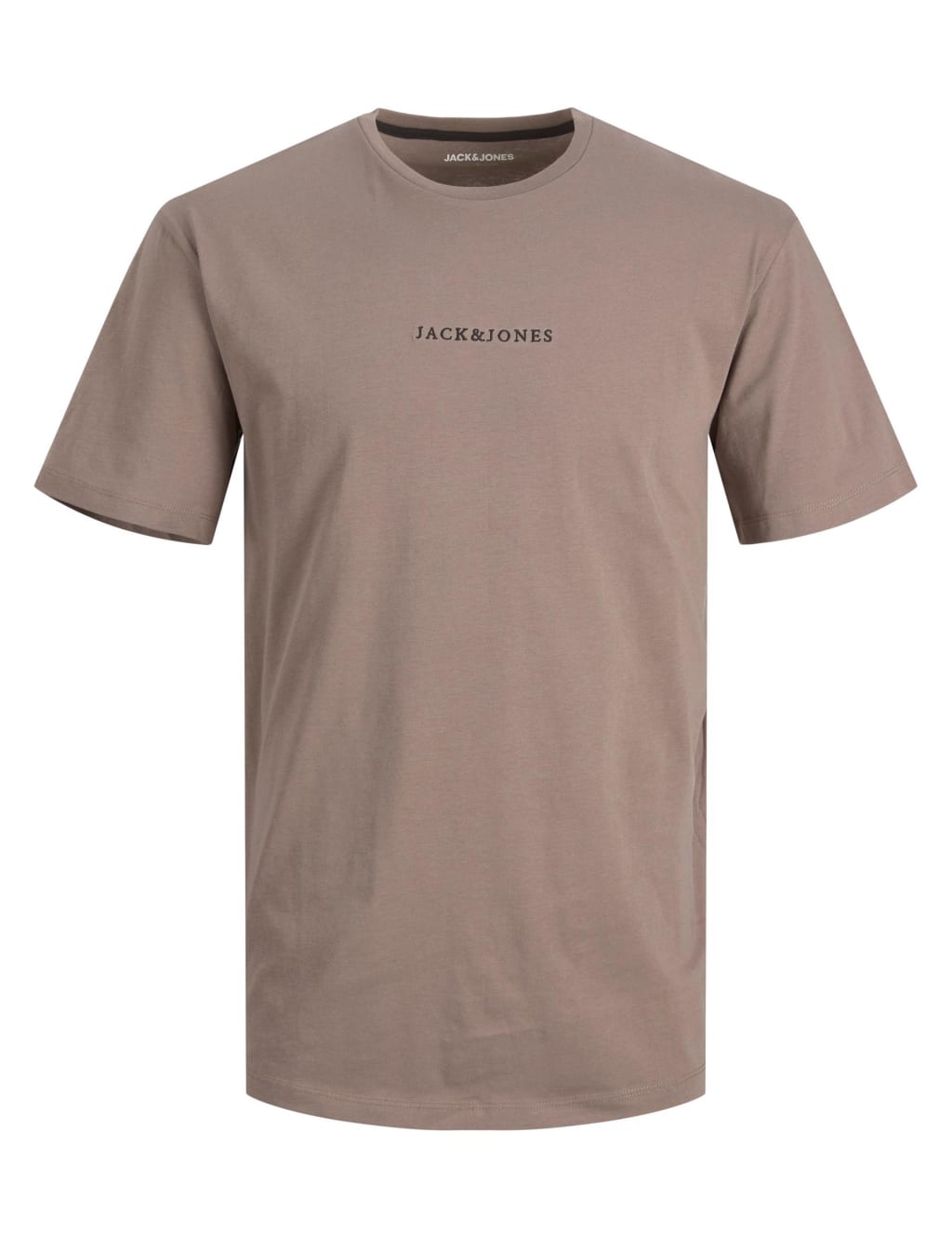 Pure Cotton Slogan Crew Neck T-Shirt