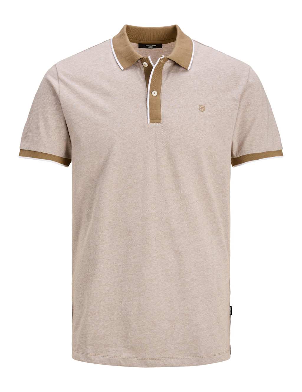 Pure Cotton Tipped Polo Shirt