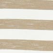 Cotton Rich Striped Crew Neck T-Shirt - stone