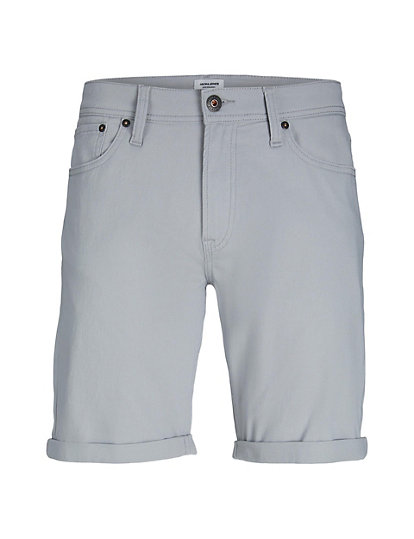 Jack & Jones 5 Pocket Denim Shorts - Xxl - Grey, Grey