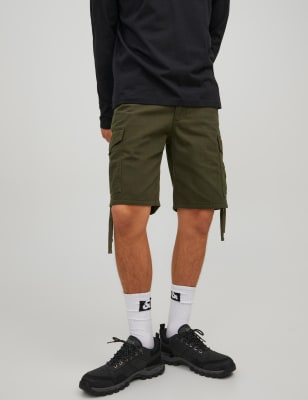 Match Men's Cargo Shorts - 100% Cotton Outdoor & Casual Shorts