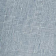 Slim Fit Linen Rich Single Pleat Trousers - blue