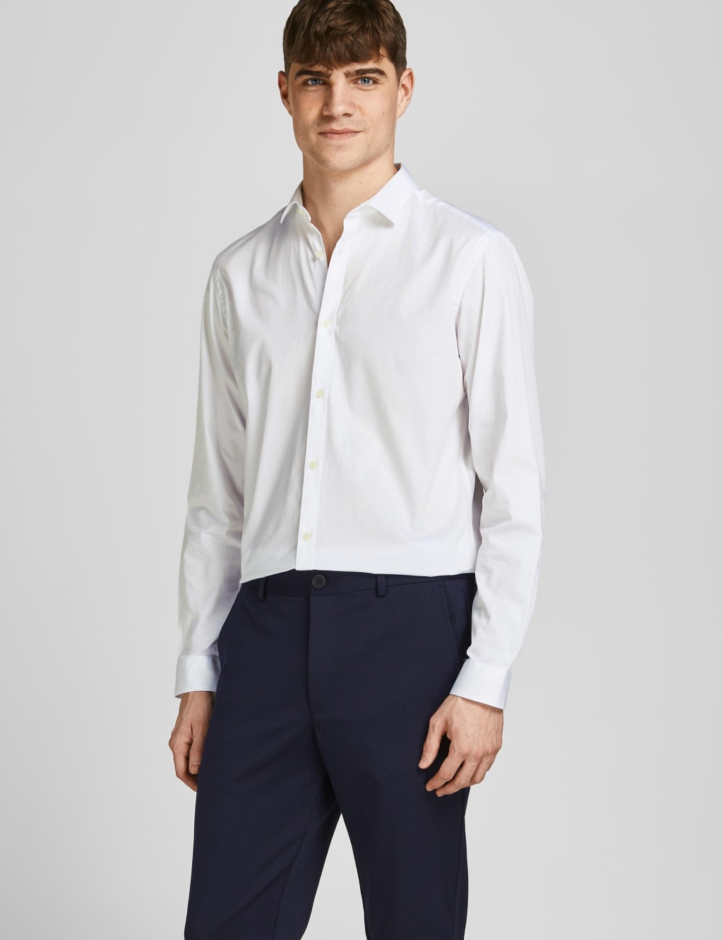 Slim Fit Pure Cotton Oxford Shirt image 1