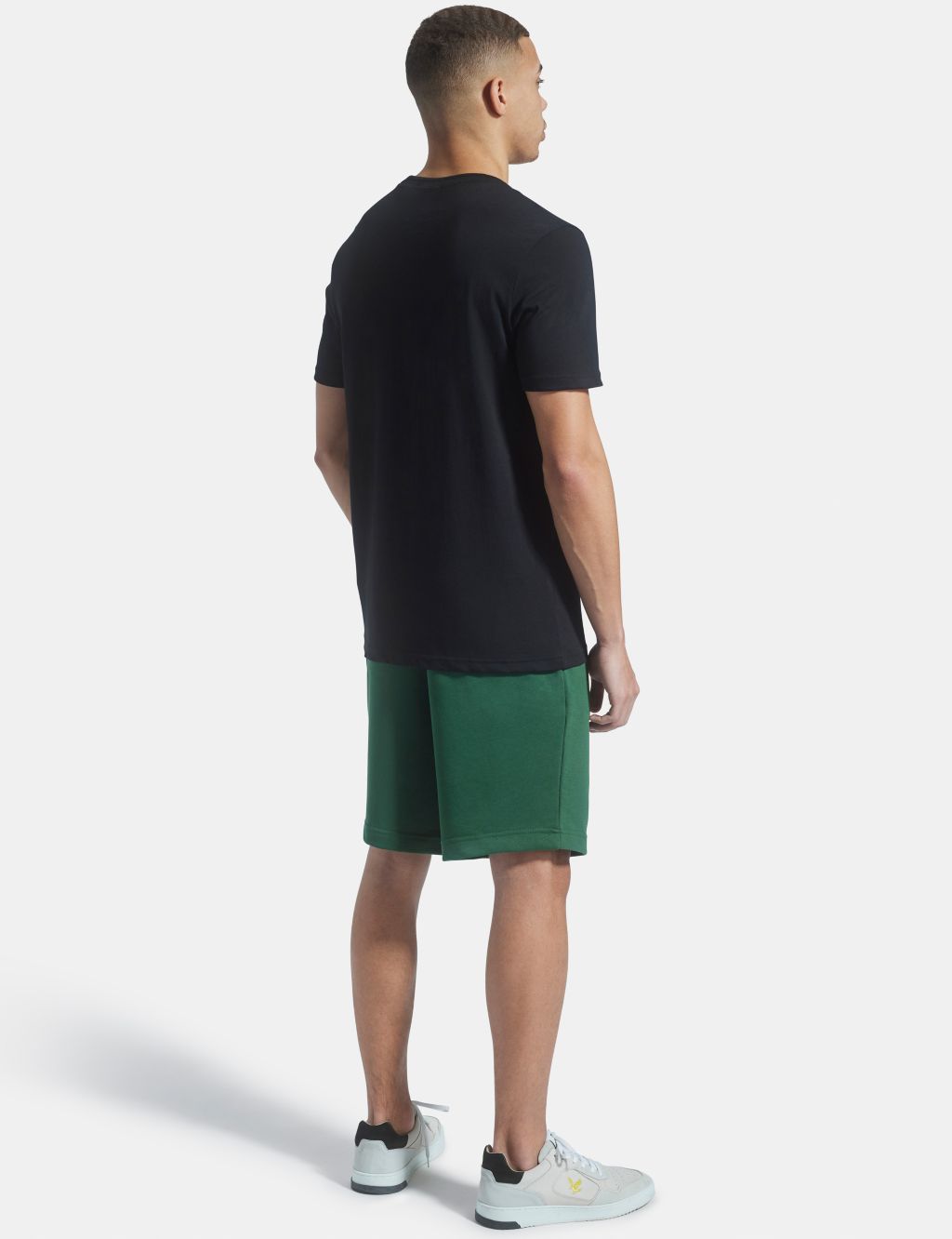 Pure Cotton Elasticated Waist Jersey Shorts image 4
