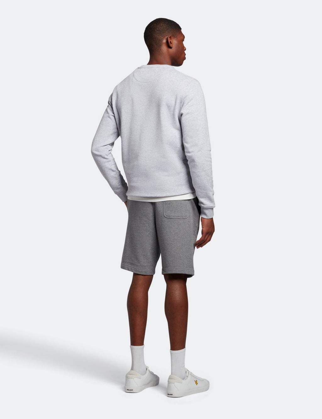 Pure Cotton Elasticated Waist Jersey Shorts image 4