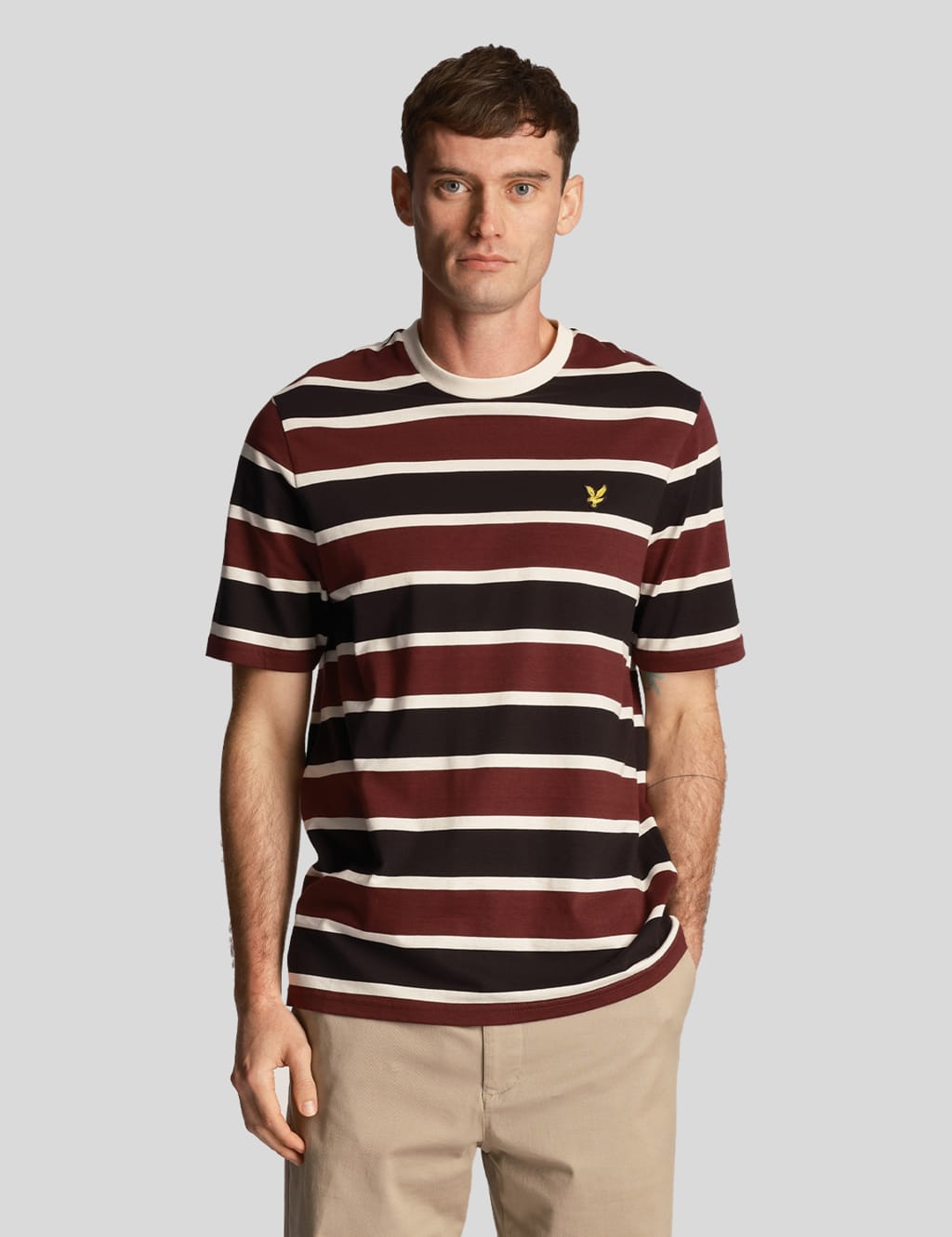 Lyle & Scott Black Cotton T-Shirt