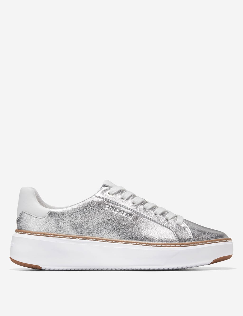 Grandpro Topspin Leather Lace Up Trainers image 1