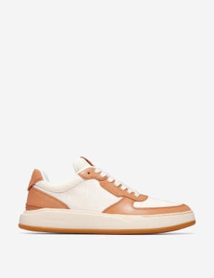 GrandPro Crossover Leather Lace Up Trainers