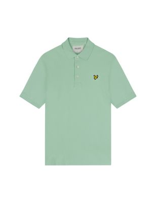 Cotton Rich Logo Polo Shirt