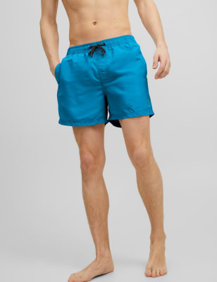 

Mens JACK & JONES Pocketed Swim Shorts - Blue, Blue