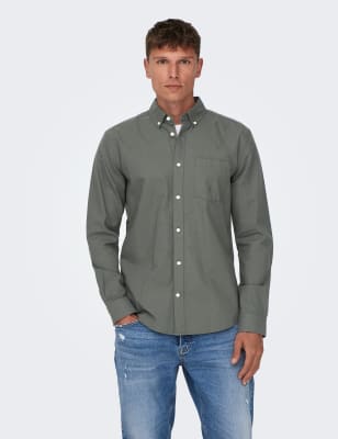 Regular Fit Pure Cotton Oxford Shirt