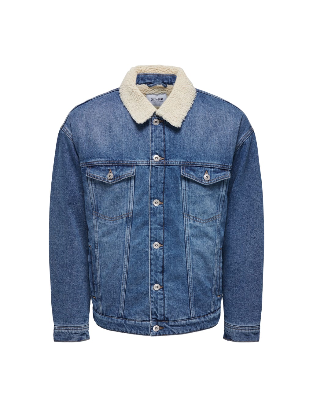 Mens xxxl denim on sale jacket