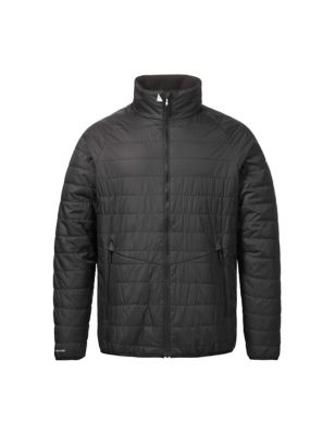 Musto Mens Primaloft Waterproof Quilted Puffer Jacket - S - Black, Black