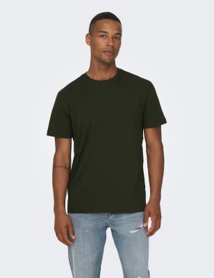 Organic Cotton Crew Neck T-Shirt
