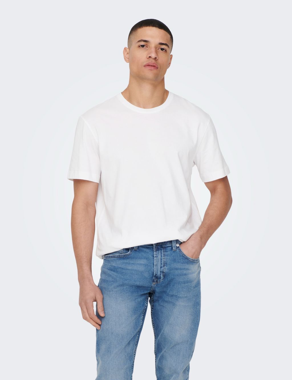 Organic Cotton Crew Neck T-Shirt image 1