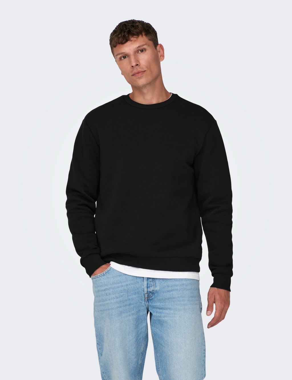 Men s Black Hoodies Sweatshirts M S