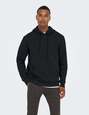 Cotton Rich Hoodie | ONLY & SONS | M&S