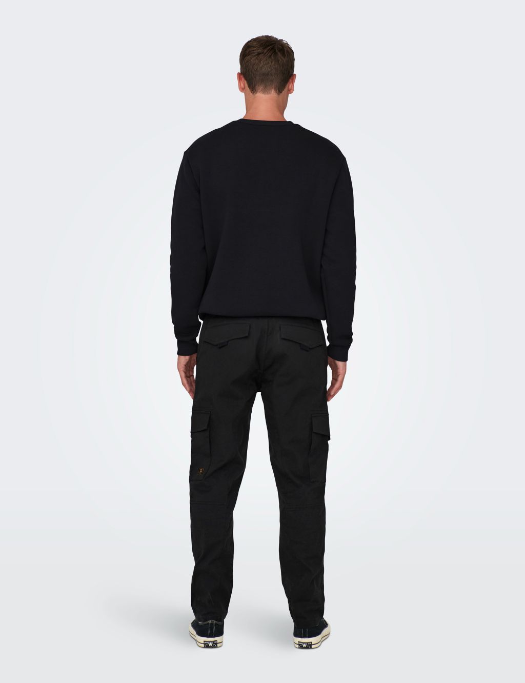 Tapered Fit Cargo Trousers image 4