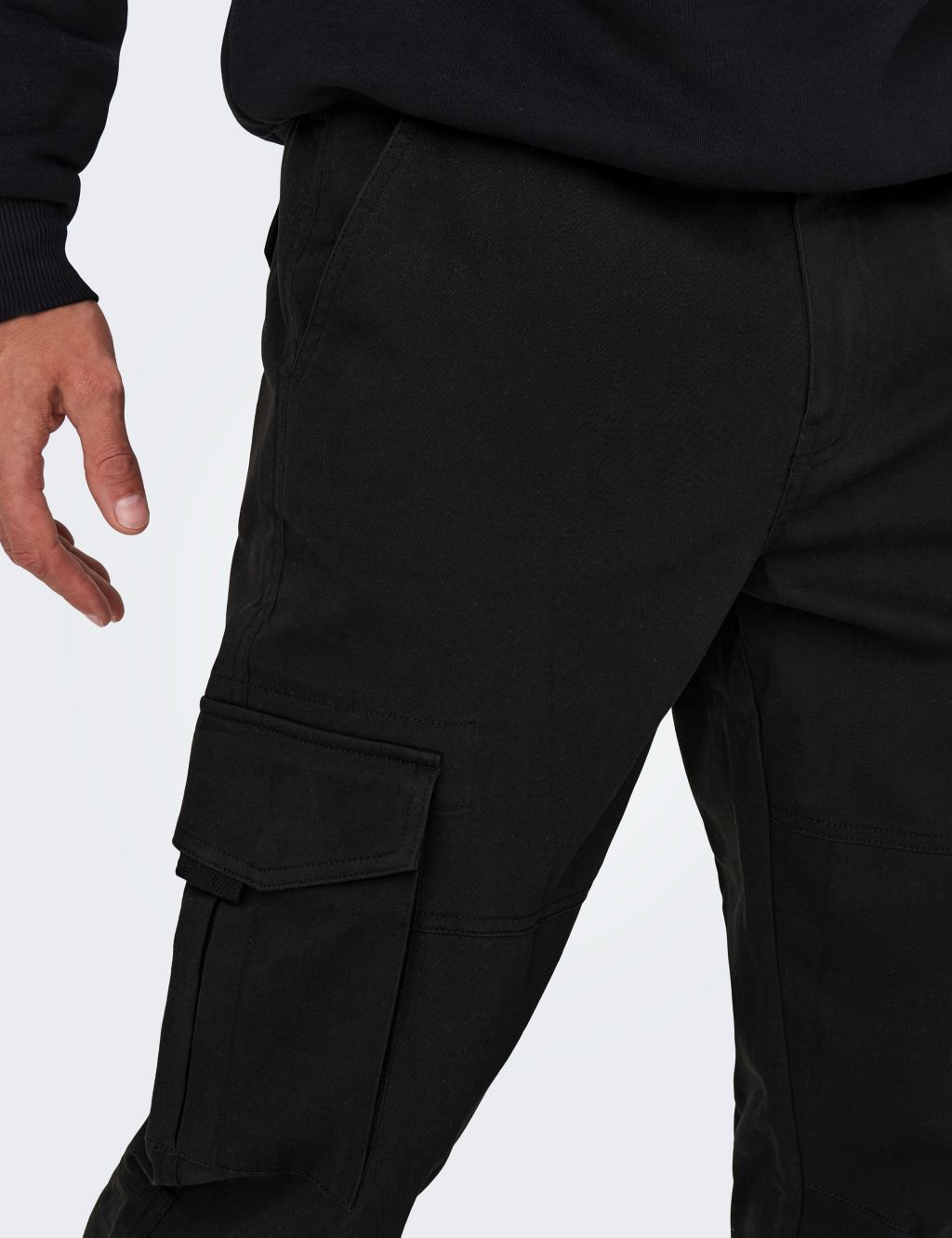 Tapered Fit Cargo Trousers image 5