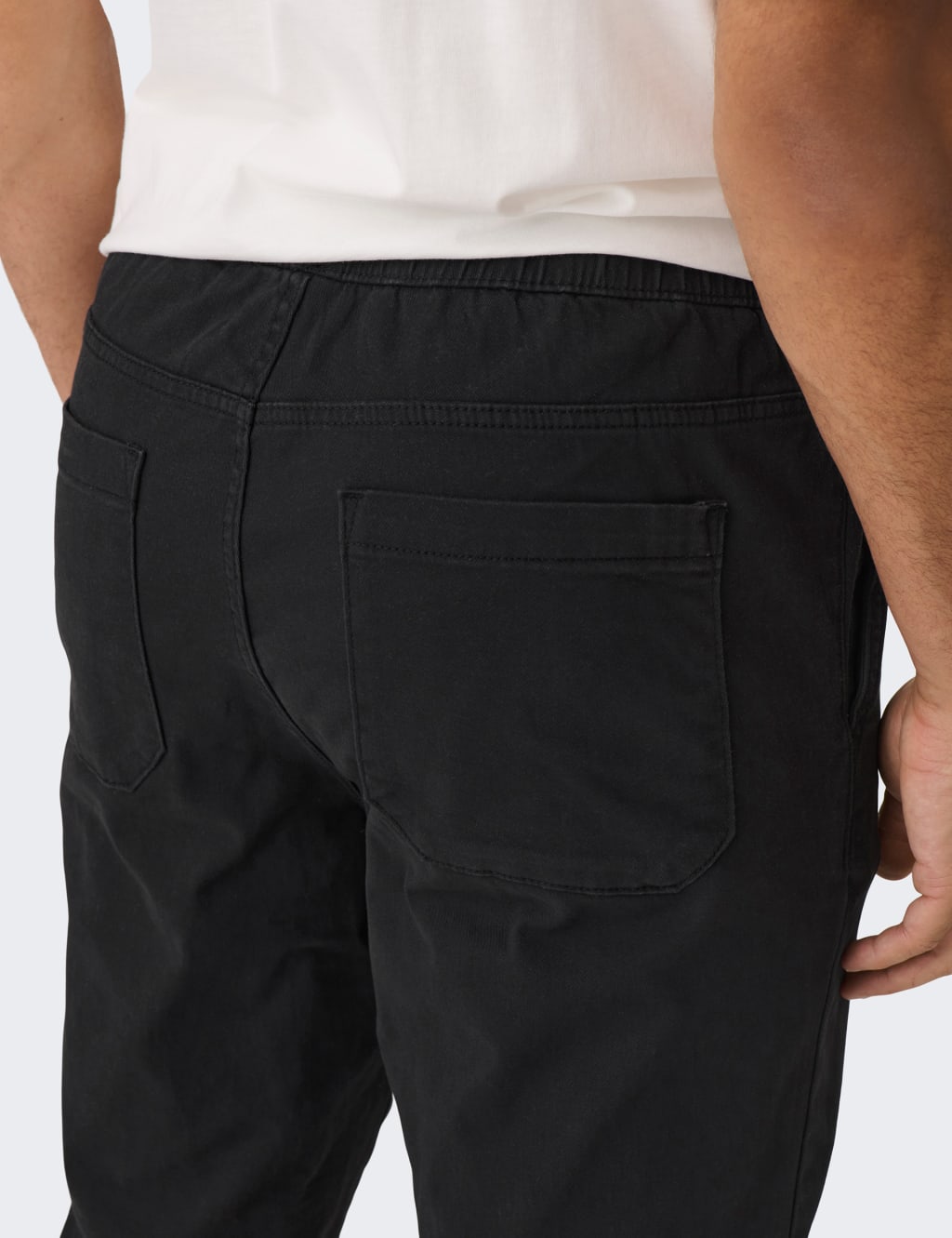Tapered Fit Cuffed Chinos image 6