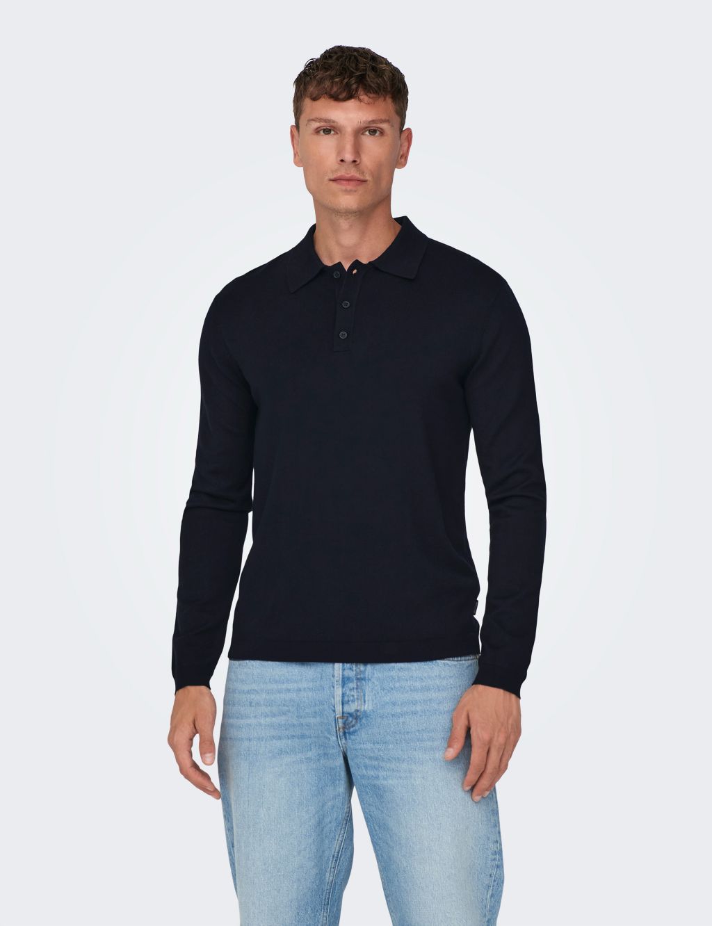 Knitted Polo Shirt image 1
