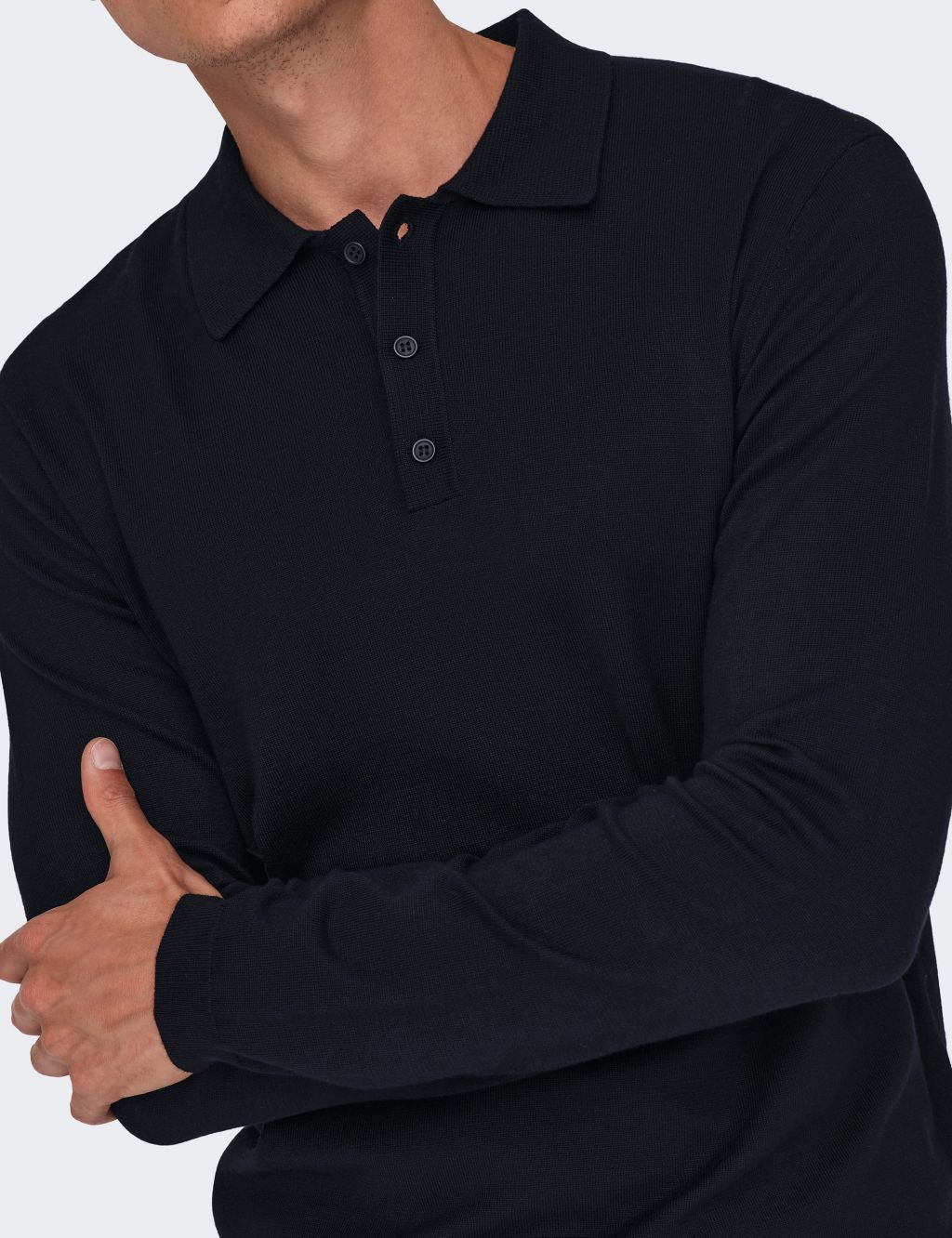 Knitted Polo Shirt image 6